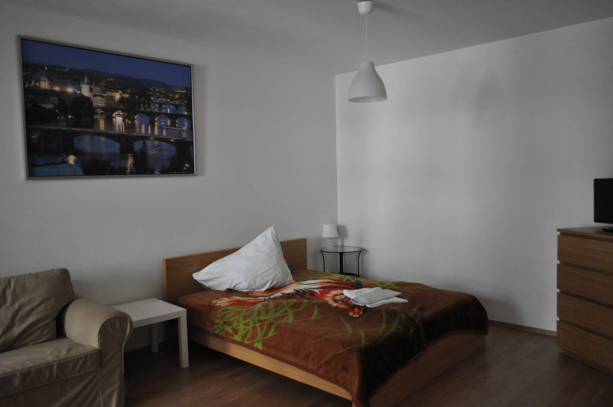 Bright Spacious Apartment Prag Eksteriør billede
